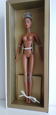 Integrity Toys Enchanting in Amethyst Lady Aurelia Grey Doll Nude