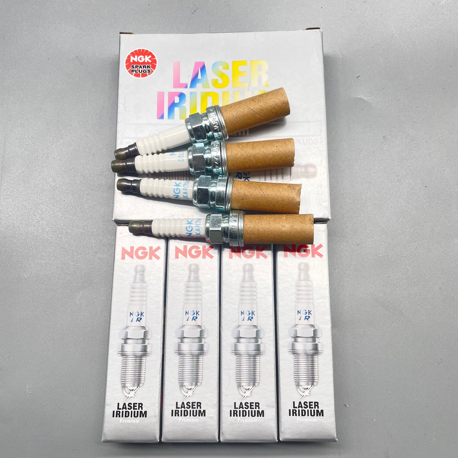 4 pcs for PY8V-18-110 Ignition za NGK 90288 DILKAR7M8 Laser Iridium Spark Plugs