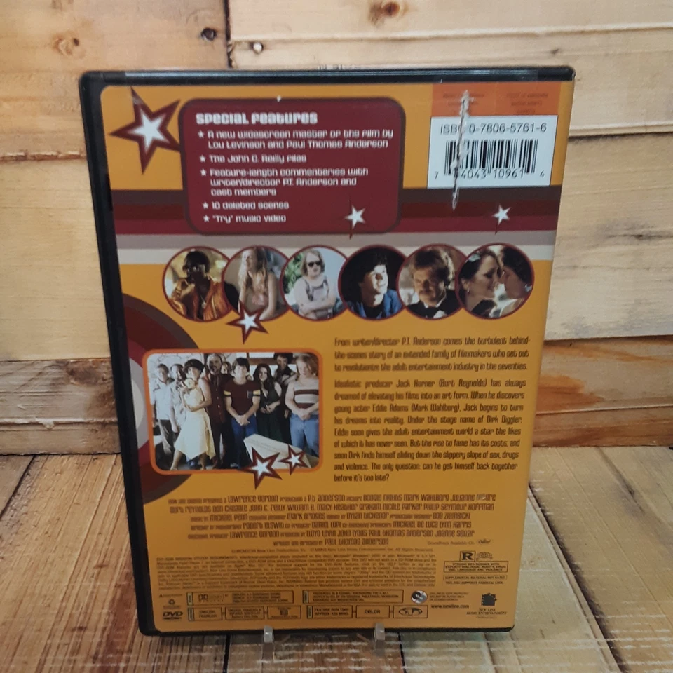 Boogie Nights DVD Used 1997 New Line Platinum Series Mark Wahlberg  - Image 2 of 4