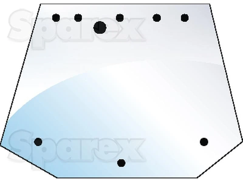 Heckscheibe für Case IH MXM Fiat L60-L96 Ford / New Holland 4635 TM120 TS110 TL