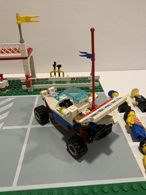 Lego 6551 Checkered Flag 500, Classic Town 1992, With Instructions
