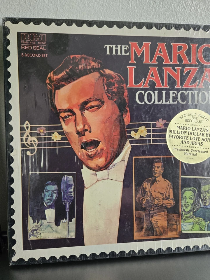 Mario Lanza Collection - 5 LP BOX SET - RCA CRM5-4158 MONO RED SEAL NEW SEALED - Image 2 of 4