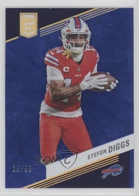 2023 Panini Donruss Elite Blue 25/99 Stefon Diggs #90 10ua