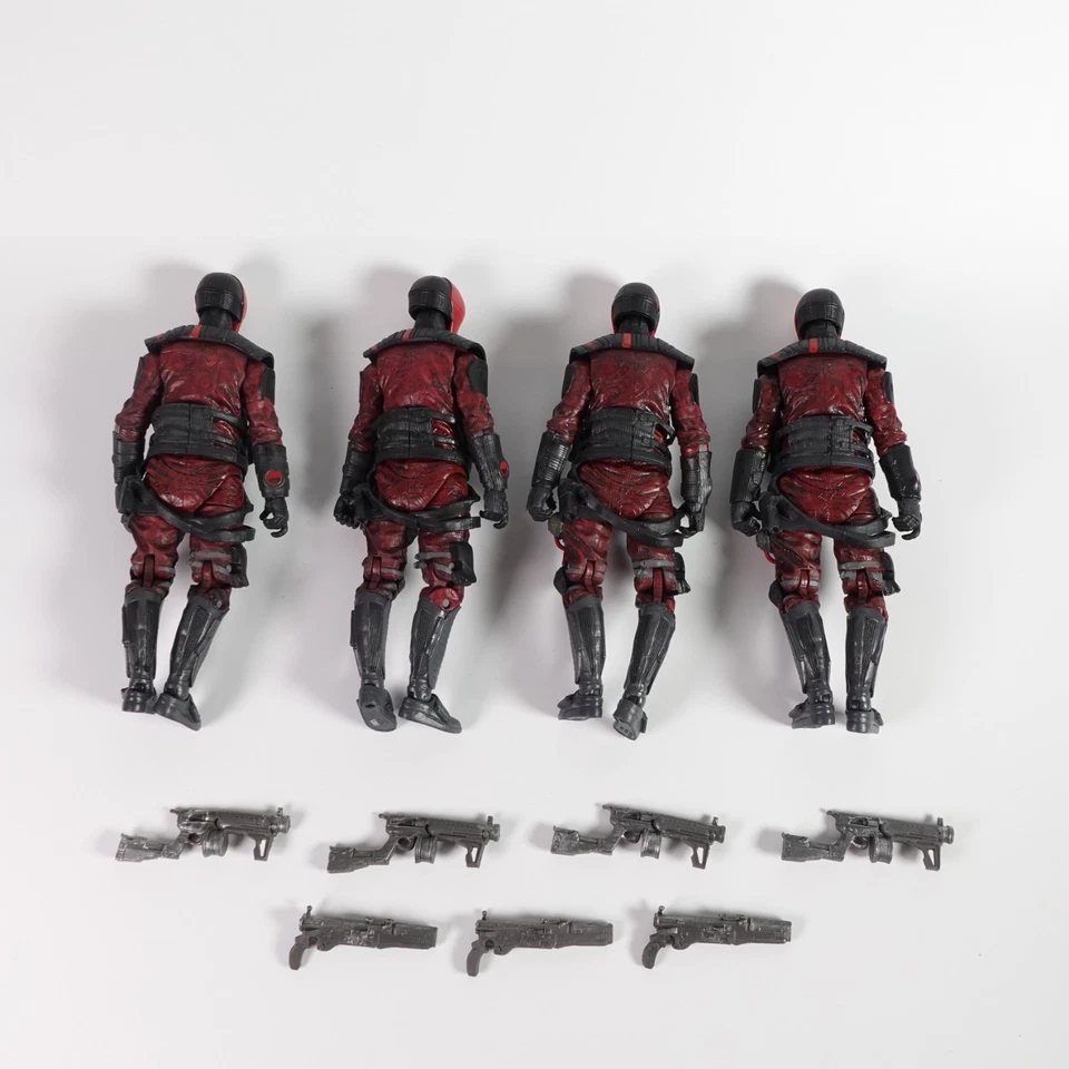 Lote de 4 figuras de acción Hasbro de 6" serie negra de Star Wars Guavian Enforcer Foto 4 de 4
