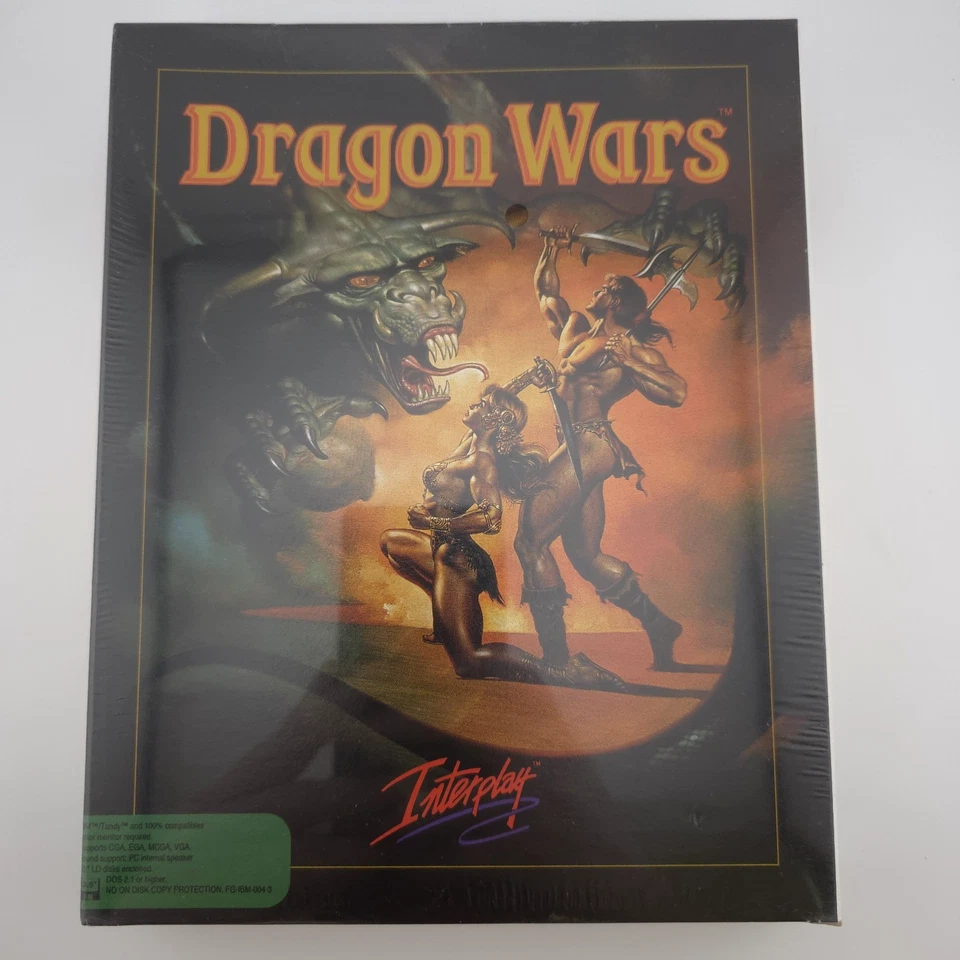 Dragon Wars, 1989, Big Box, New & Sealed - Image 2 of 4