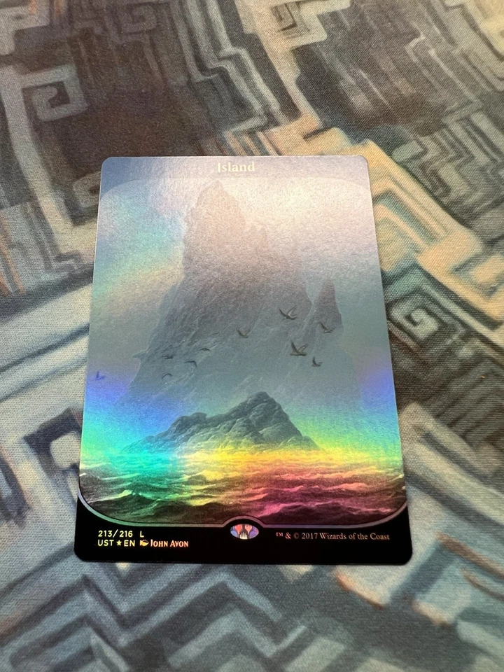 MTG Foil Island Unstable (Slight Bend, Still Flat, Please See Photos) - Image 2 of 4