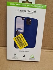dbramante1928 Greenland Case iPhone 15 Plus Pacific Blue Brand New