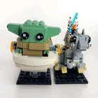 Lego Brickheadz Star Wars: The Child Grogu And Ahsoka Tano Lot 100% Complete