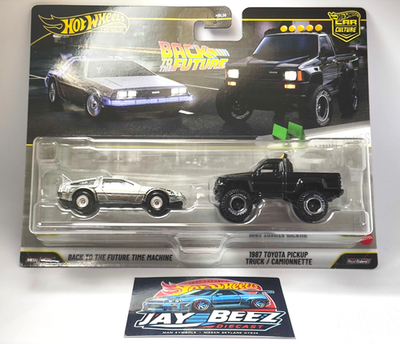 Hot Wheels 2026 NEW Premium Twin Pack Back To The Future (Promo
