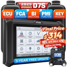 2025 XTOOL D7S Full Diagnostic Tool E.CU Codi...