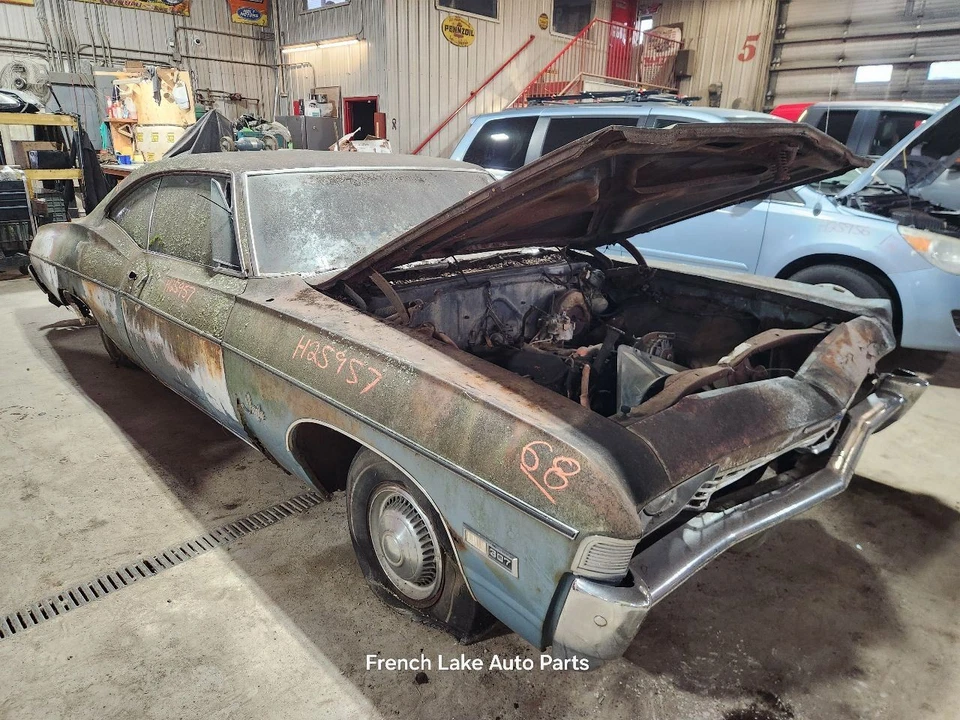 Driver Left Front Window Regulator Manual 2 Door Fits 1968 IMPALA 1259352 - Image 3 of 4