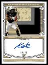 2020 National Treasures Collegiate College Silhouettes Signatures Kalija