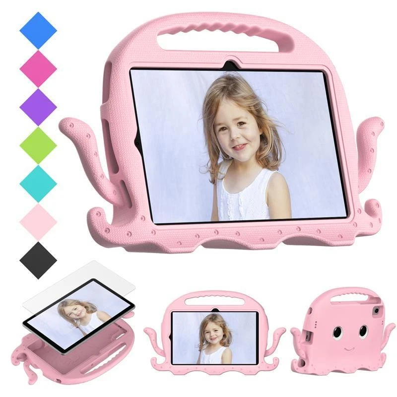 Shockproof Case For Lenovo Tab M10/M10 Plus 3rd Gen Kids Cute Stand Tablet Cover - Image 2 of 4