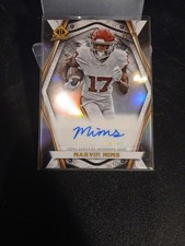 2021-22 Bowman Chrome University Invicta Auto /99 RC Marvin Mims Broncos