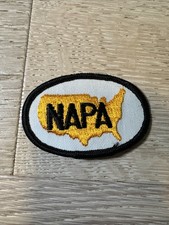 Vintage NAPA Patch 70s 80s Car Parts Store Auto Automobile Truck