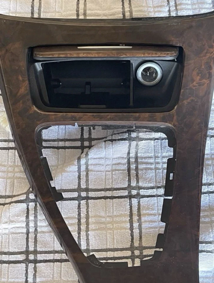 2007-2010 BMW 335XI E90 ЦЕНТРАЛЬНАЯ КОНСОЛЬ IDrive ободок отделка крышка OEM - Изображение 3 из 4