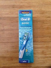  3 ORAL-B Sonic Complete Replacement Toothbrush Tooth Brush Head BRAUN Vitality
