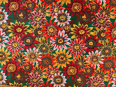 Cotton Quilt Fabric OOP Gazania Kaffe Fassett for Rowan