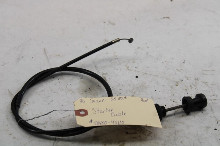 OEM Suzuki Motorcycle Starter Cable 58400-45110 1980 GS1100E OEM Suzuki Motorcycle Starter Cable 58400-45110 1980 GS1100E