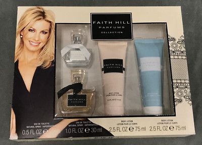 FAITH HILL Eau de Toilette Perfume Body Lotion True Perfume 1oz