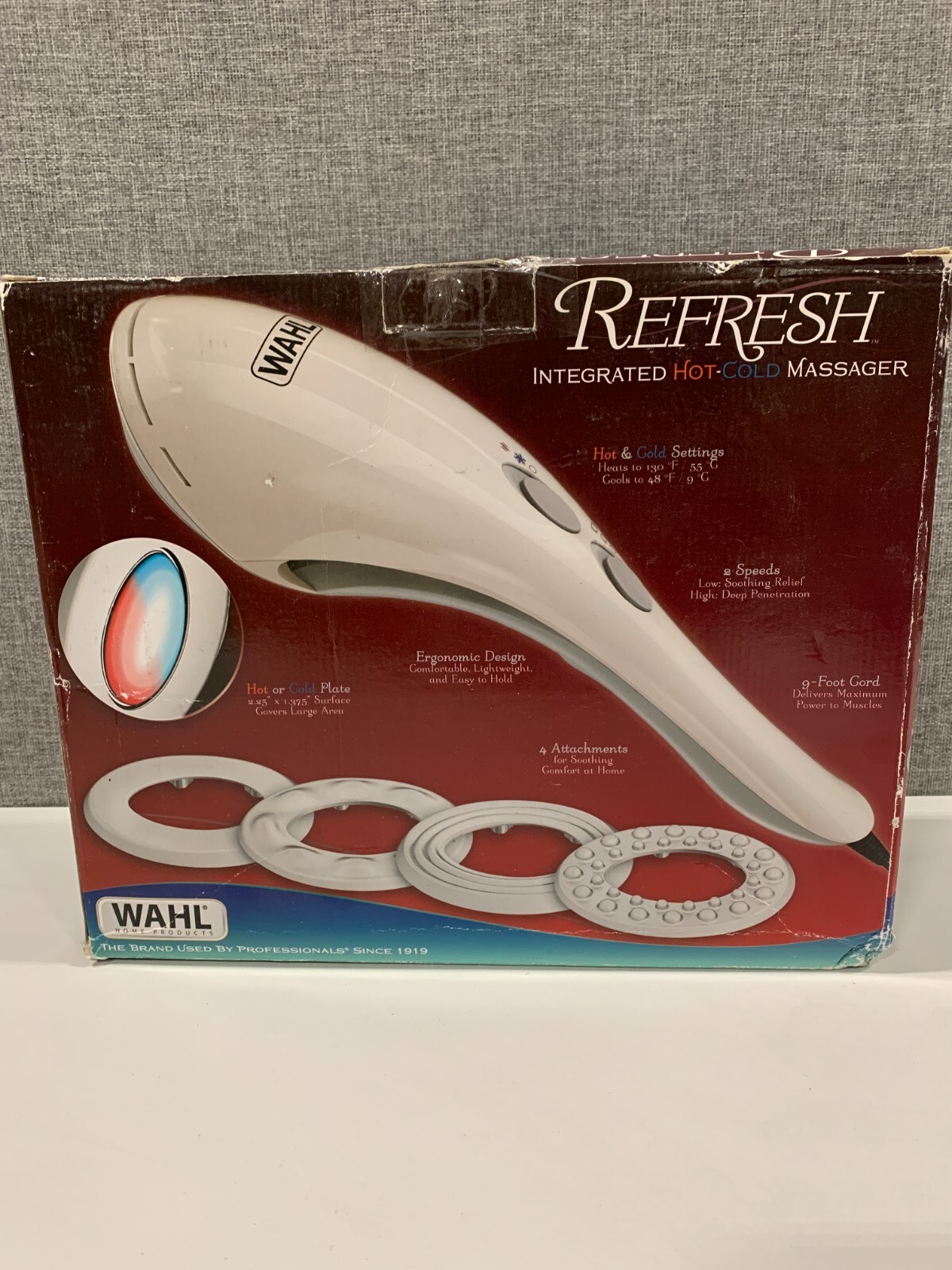 WAHL Hot & Cold Power Therapeutic 2Speed Massager 4292200 eBay
