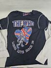 The Who Thermal Long-Sleeve Ringer T-Shirt, Live Msg 79, Long Live Rock Medium