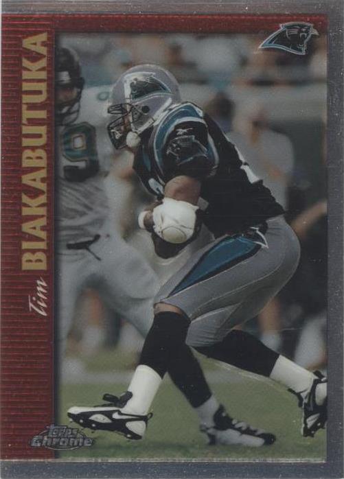 1997 Topps Chrome Tim Biakabutuka #2 - 1 of 2