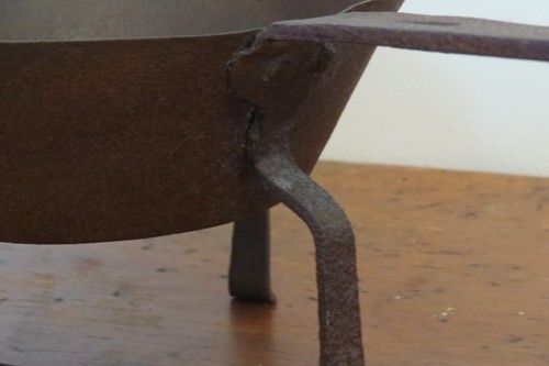 !8th century Early 19th Century Cooking Spider Blacksmith Hand Made - Picture 6 of 16