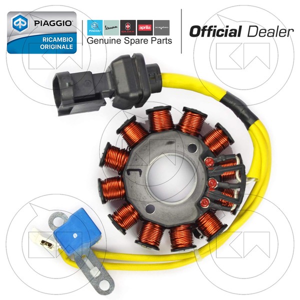 584690 Originaler Stator Magnet ZüNdanlage Piaggio Fly 125 2005-2007-image