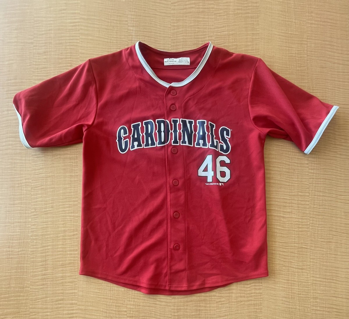 St Louis Cardinals #46 Paul Goldschmidt MLB Baseball Jersey Size