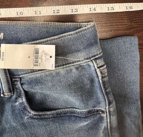 GAP Kids’ Slim Blue, Stacked Skinny Jeans Size 16 Slim BOYS - Picture 14 of 15