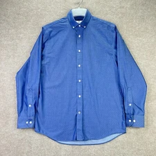 Ryan Seacrest Distinction Slim Fit Non-Iron Button-Down Dress Shirt 15.5 32/33