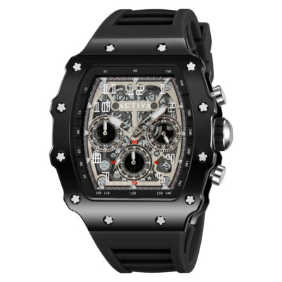 Activa Circuit X Invicta 44.3mm w/ Skeleton Dial PC Case Material