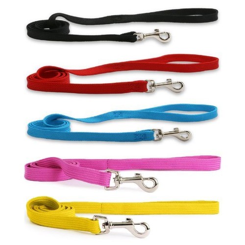 Ancol Softweave Dog Collar or Lead Black Blue Red Pink Mustard Recycled