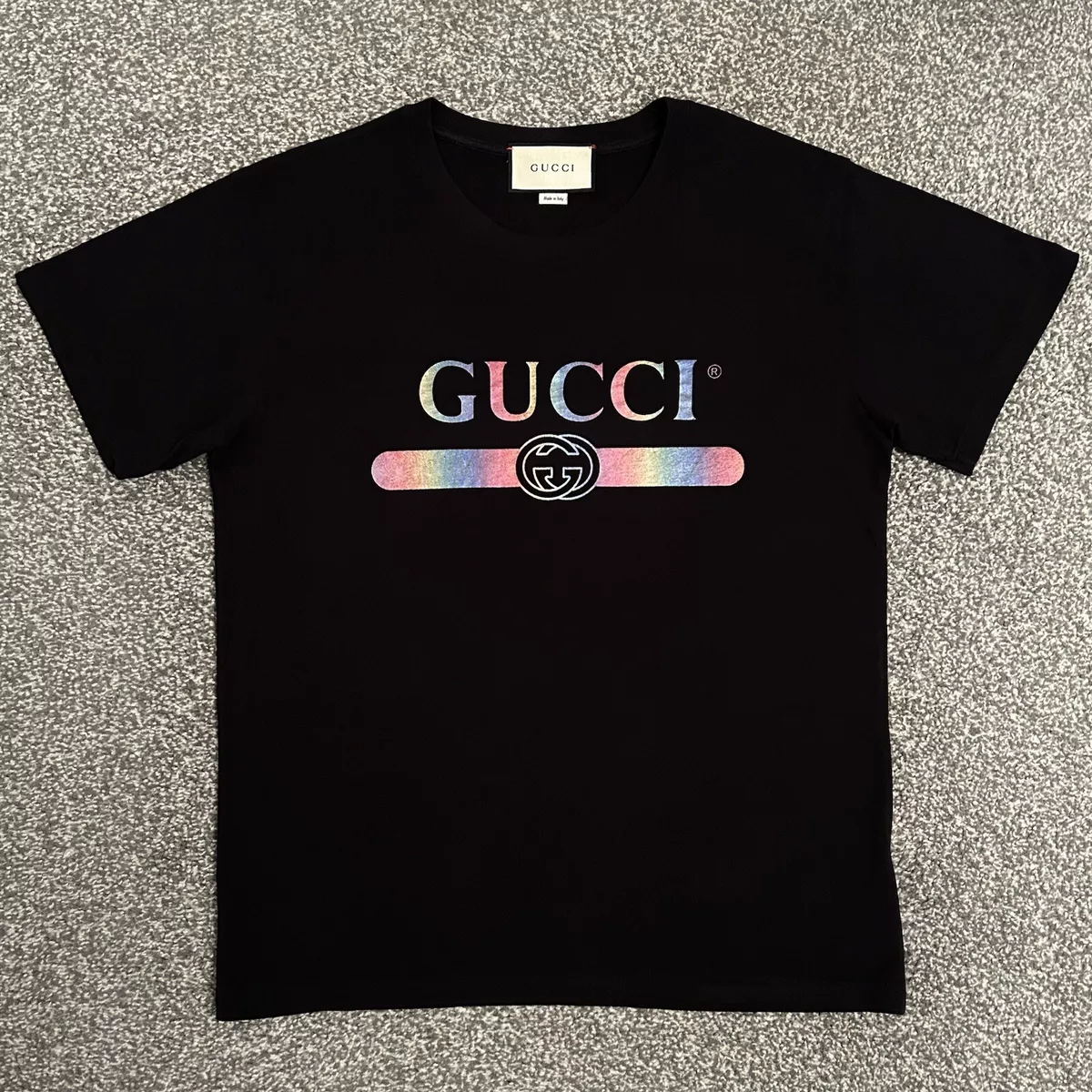 Gucci Disney x Gucci Print Cotton Oversize Beige White T-shirt