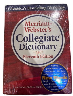Merriam-Webster Collegiate Dictionary, 11th Edition by Merriam-Webster Hardback