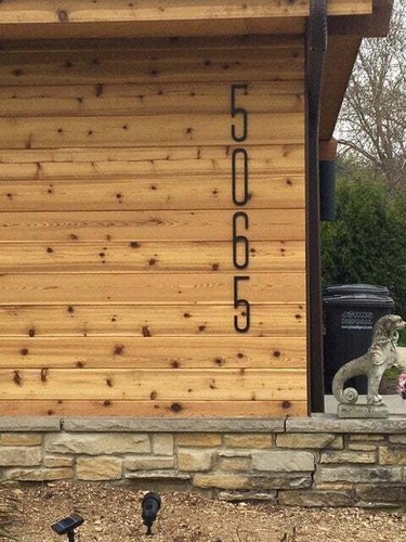 14 inch Narrow House Numbers Letters - Picture 6 of 10