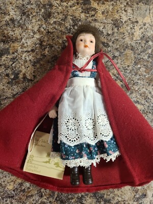 Vintage Avon Fairy Tale Doll Collection Little Red Riding Hood