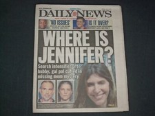 2019 JUNE 3 NEW YORK DAILY NEWS NEWSPAPER - WHERE IS JENNIFER FARBER DULOS? 2019 JUNE 3 NEW YORK DAILY NEWS NEWSPAPER - WHERE IS JENNIFER FARBER DULOS?