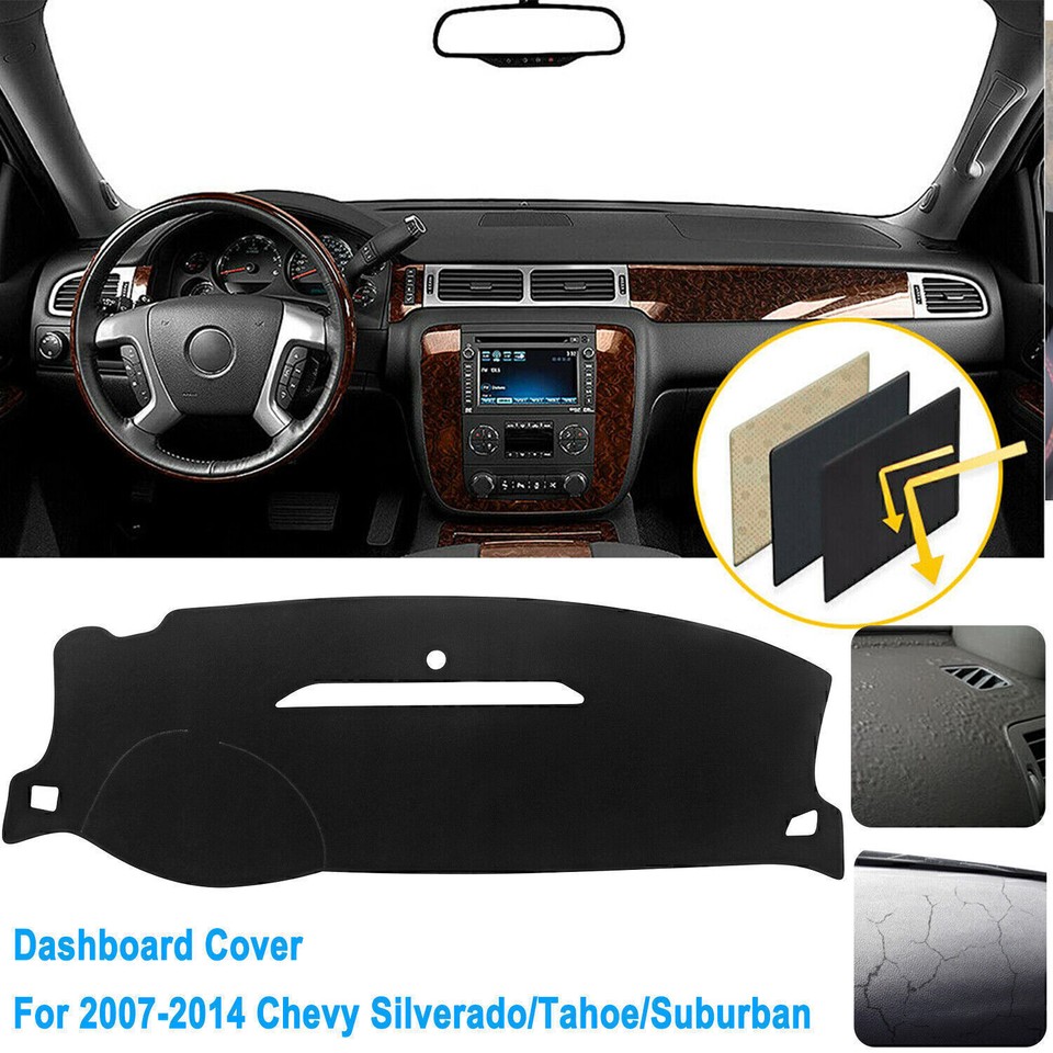 For 20072014 Chevy Tahoe Suburban Silverado Dash Cover Mat Dashboard