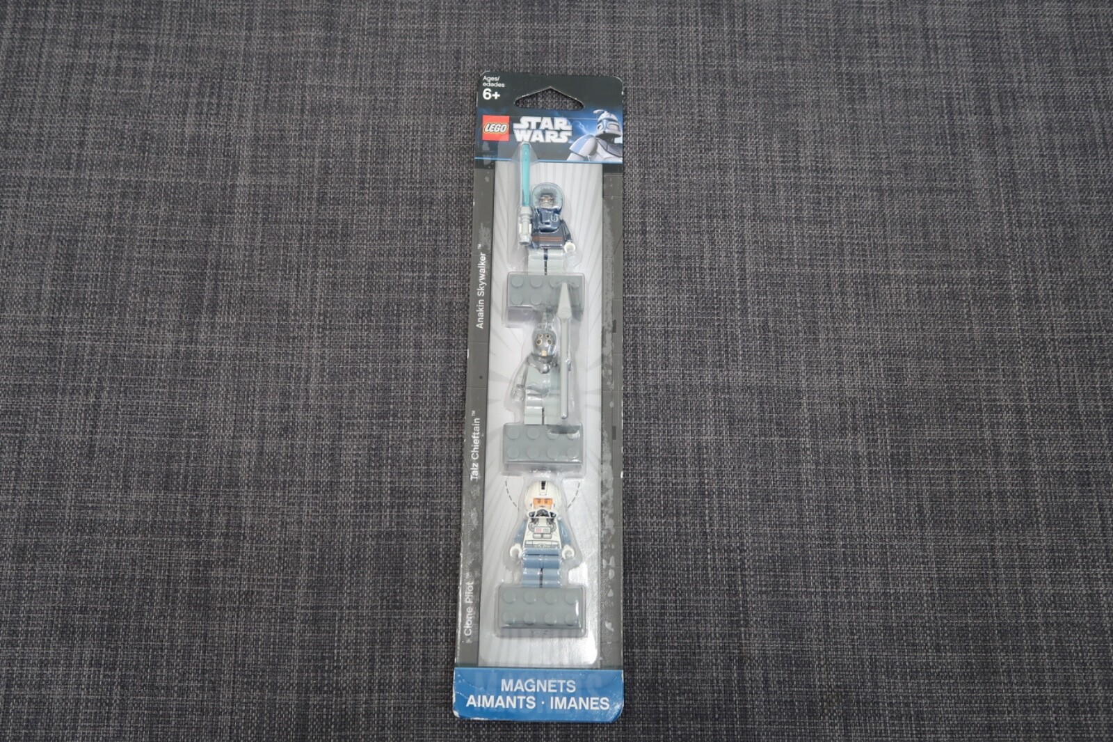 Figurine aimant Lego Star Wars Anakin 853130 pour décorer le frigo de la cuisine