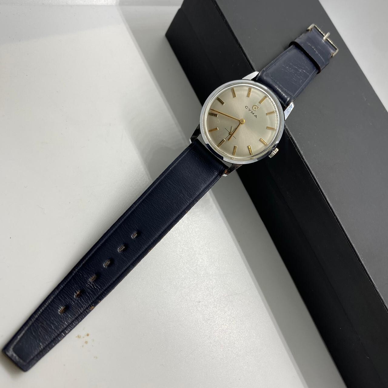 VINTAGE WATCH CYMA MECHANICAL SWISS MADE MEN WRISTWATCH eBay