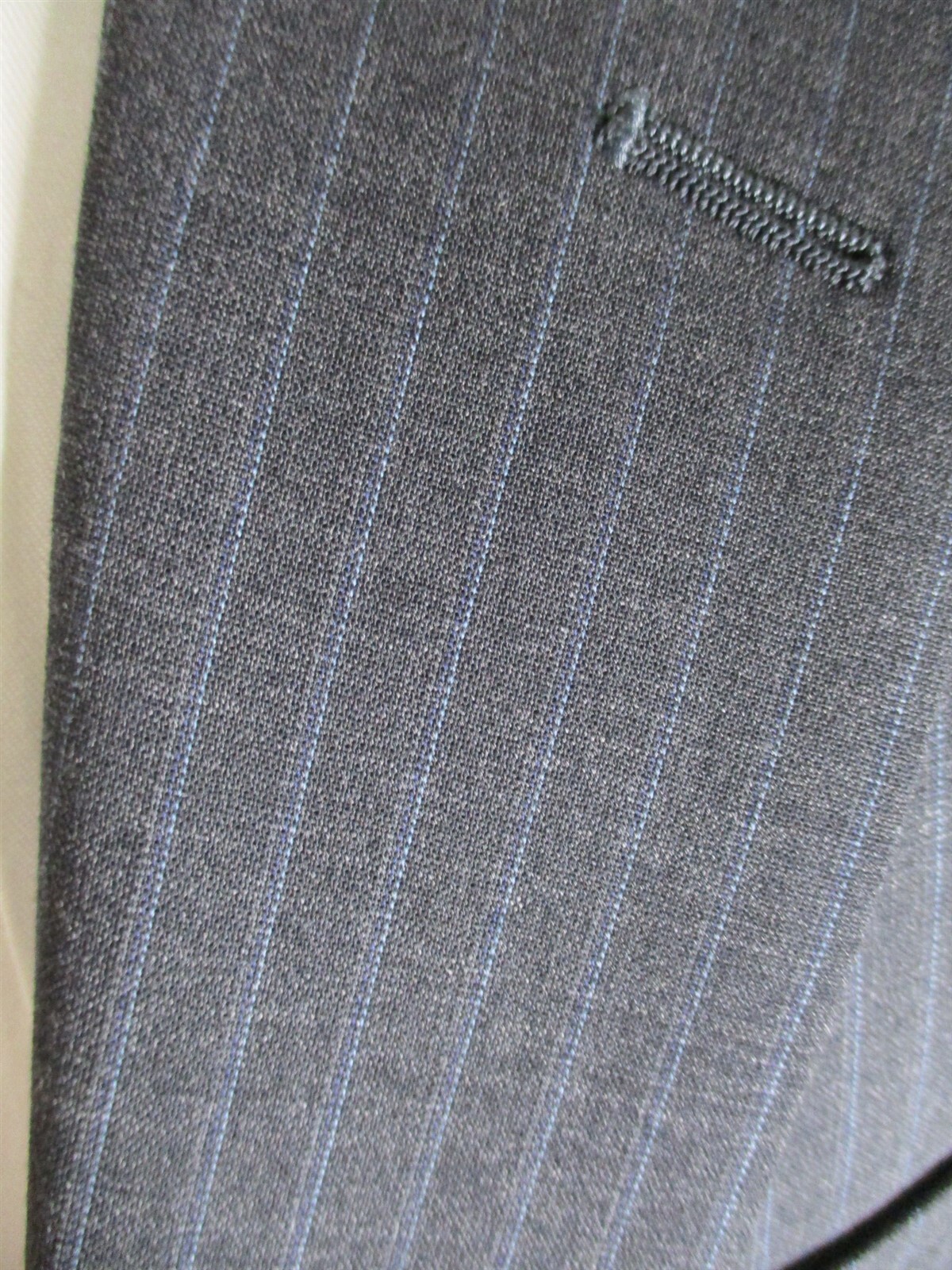 Brooks Brothers Fitzgerald Brookscool Mens Grey Stripe 2 Btn Wool Suit 39R image 3