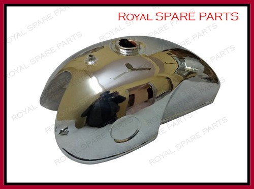 Benelli Mojave Cafe Racer 260 360 Chrome Fuel Petrol Tank With Cap & Tap - Bild 3 von 7
