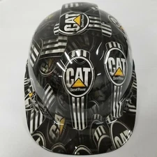 Hard Hat custom hydro dipped , OSHA approved CAP STYLE, CAT DIESEL POWER 