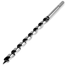 Ship Auger Drill Bit 3/4 x 12 Inch Wood Auger Bit with 3/8 Inch Hex