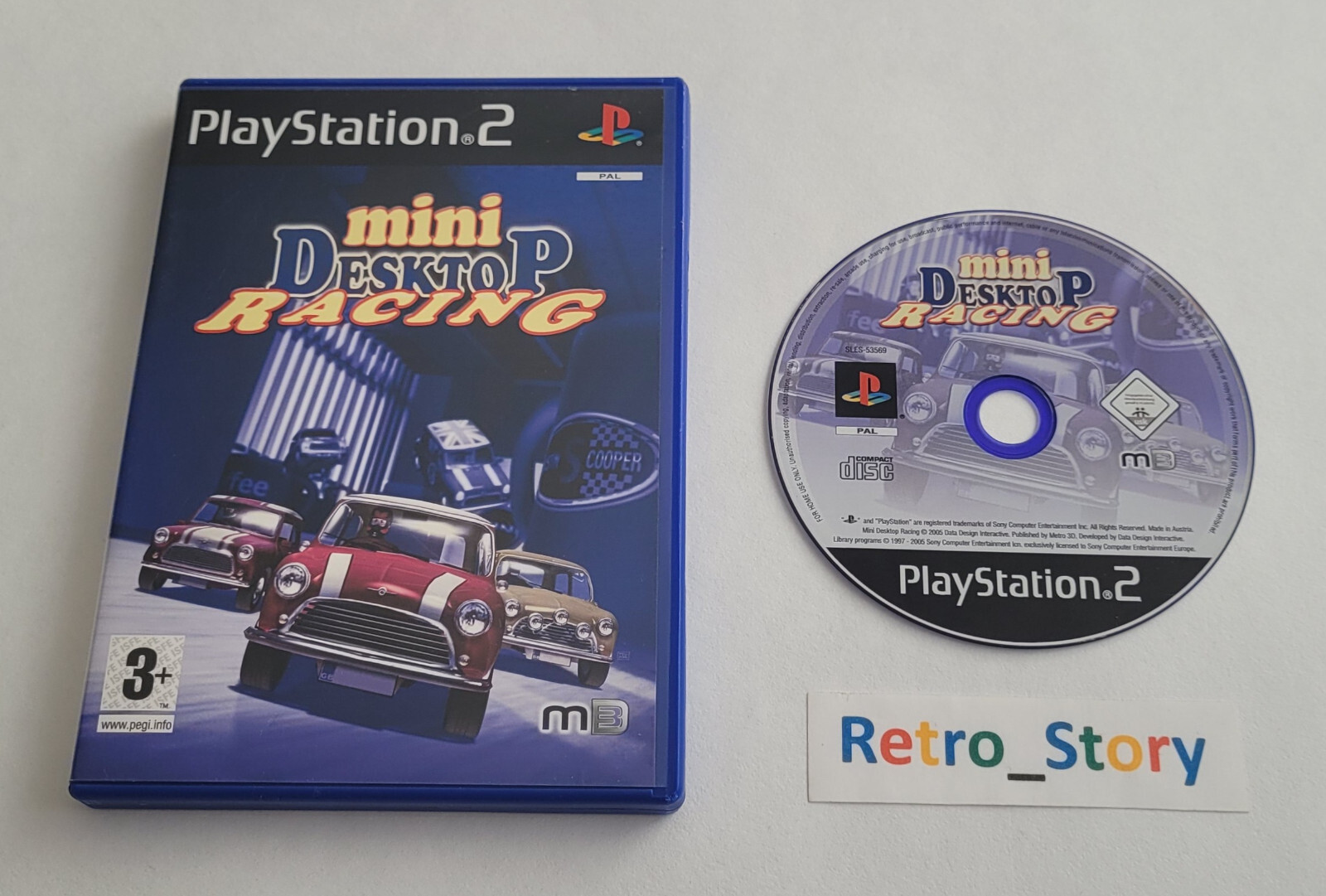 Sony Playstation PS2 - Mini Desktop Racing - PAL - FR