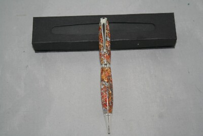 #ad Pen in Gold Silver and Copper with Silver Parts quot;PRECIOUS METALSquot; RARE FIND $85.00