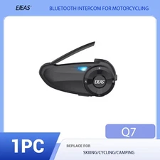 Q7 Motorcycle Intercom 7 Riders Switch Wireless Bluetooth 5.1  Interphone Helmet