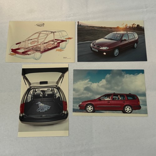 Renault Megane Car Press Kit Brochure Photos German Language Convertible Wagon + - Picture 4 of 10